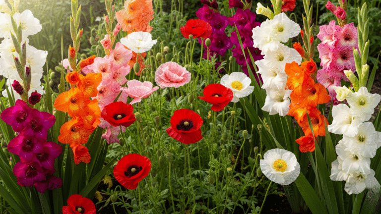 August Birth Flower: Gladiolus & Poppy Meanings