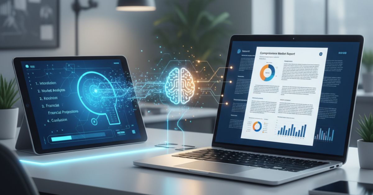 Discover how an AI that turns an outline into a report can save you hours.