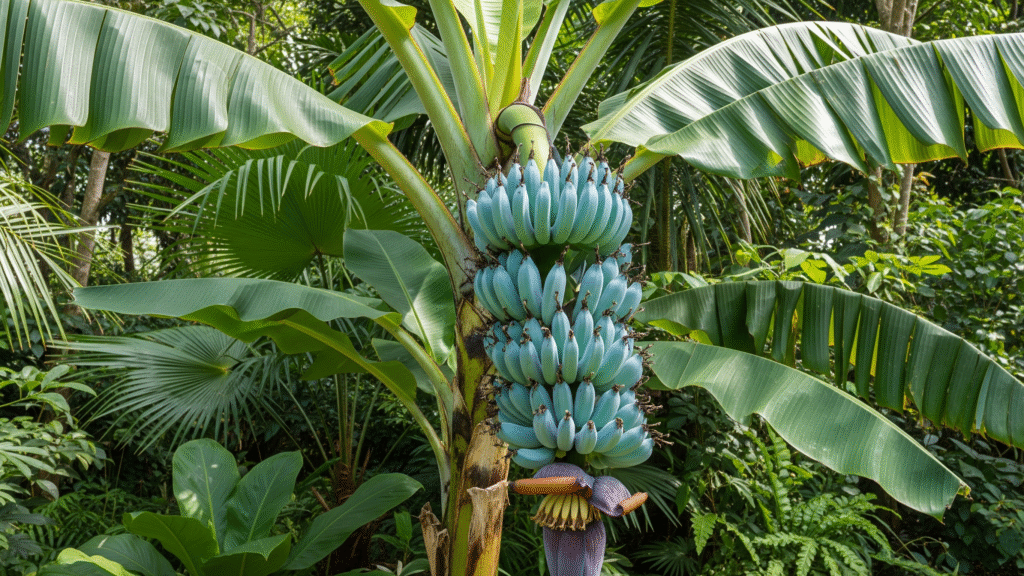 Blue Java banana tree