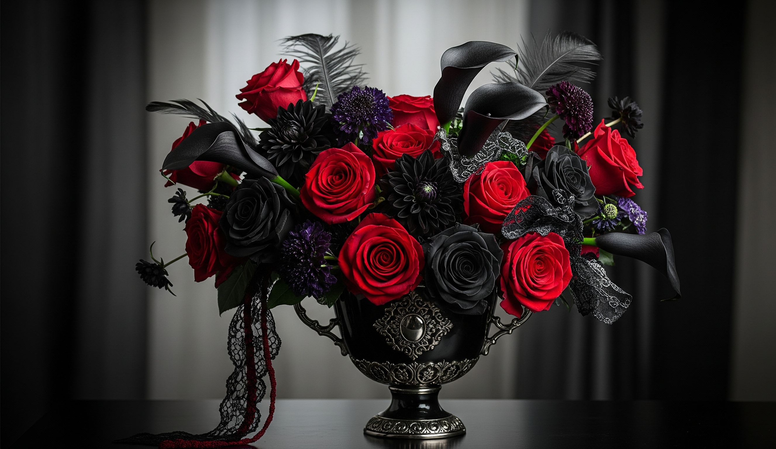 Gothic Floral Arrangement