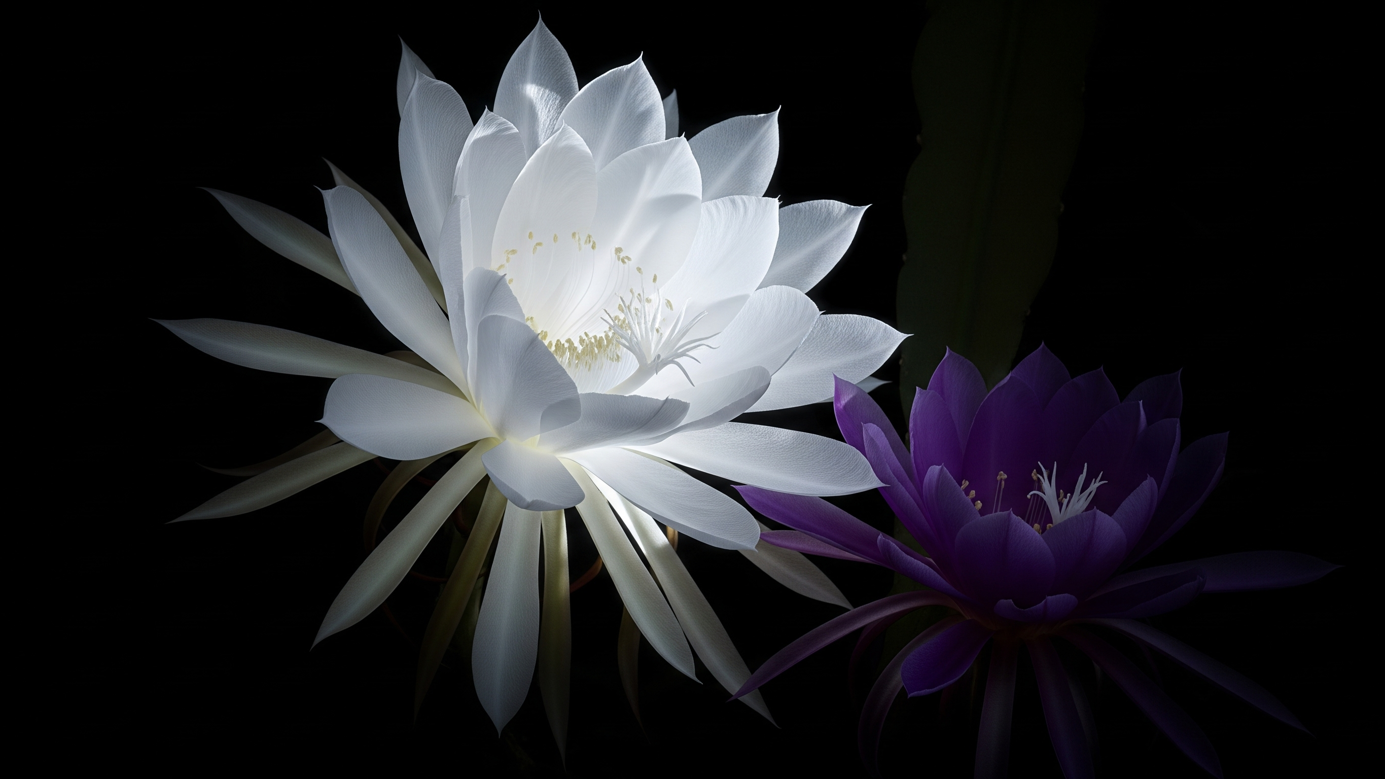 Purple Queen of the Night Flower