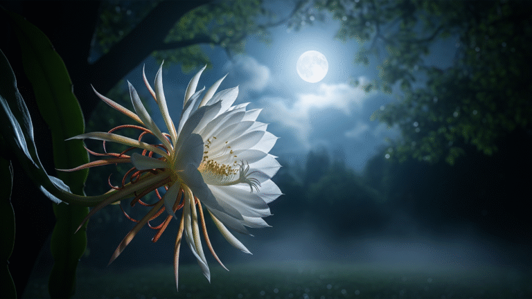 Queen of the Night flower