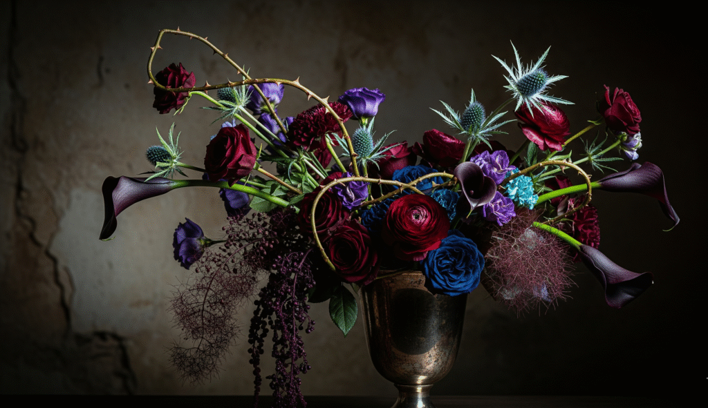 What Defines a Goth Flower