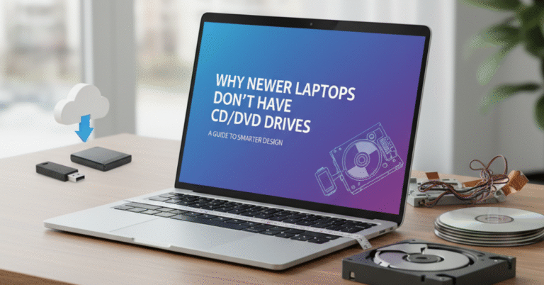 Why Newer Laptops Don’t Have CDDVD Drives