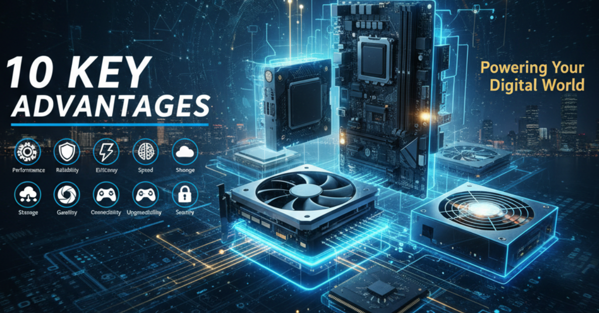 advantages of computer hardware