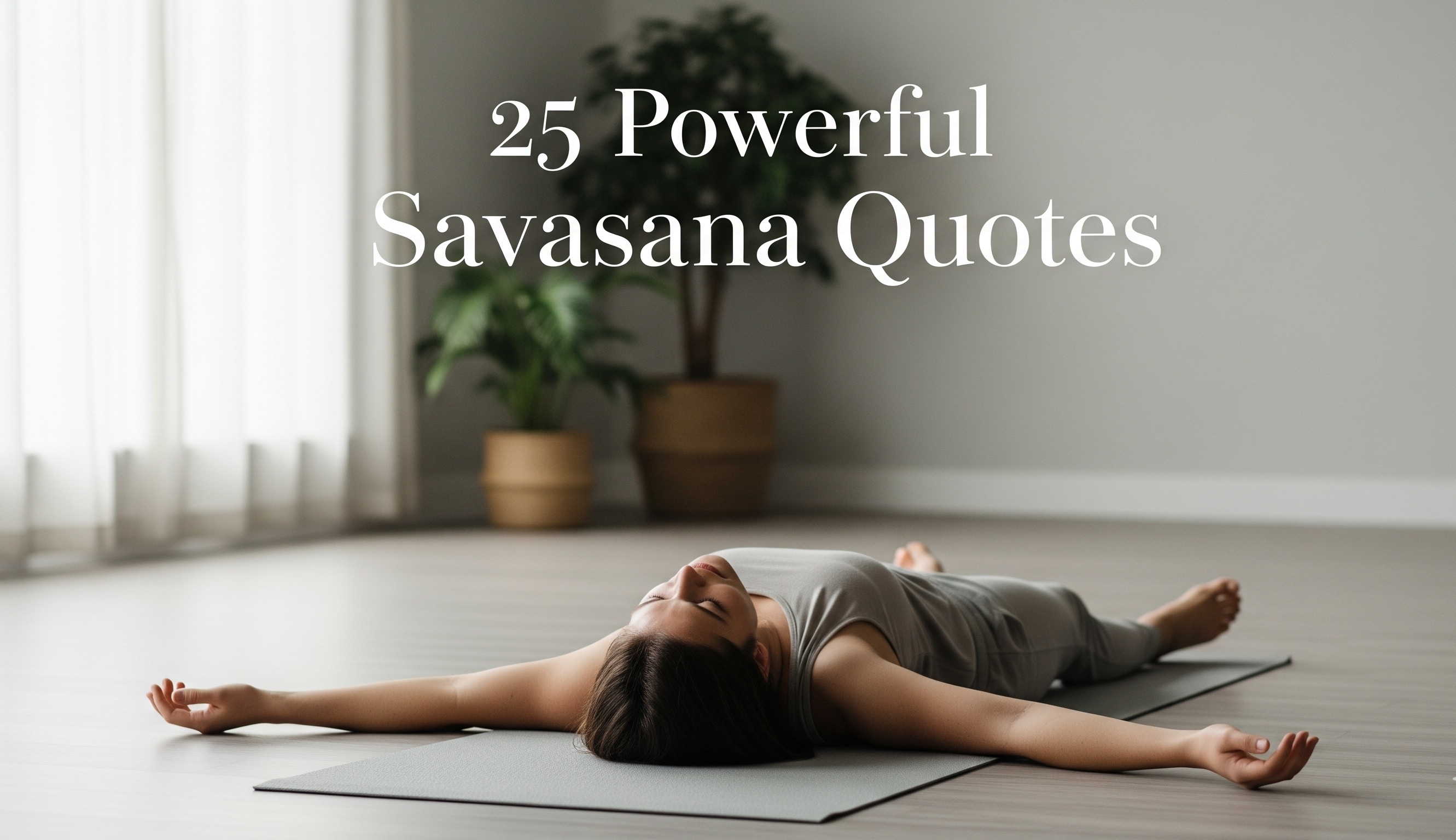 25 Powerful Savasana Quotes for Deep Relaxation & Letting Go
