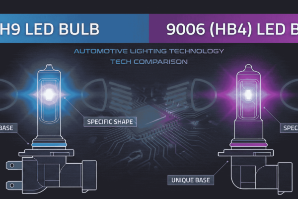 H9 vs 9006 LED