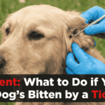 Dog Bit By a Tick