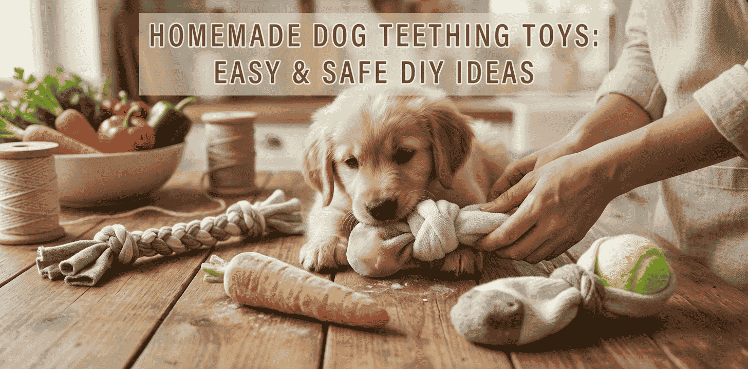 homemade dog teething toys