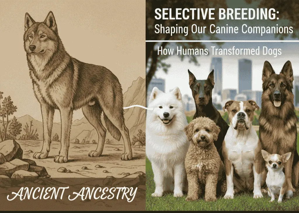 how selective breeding changed dogs