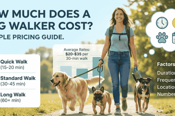 How Much Does a Dog Walker Cost