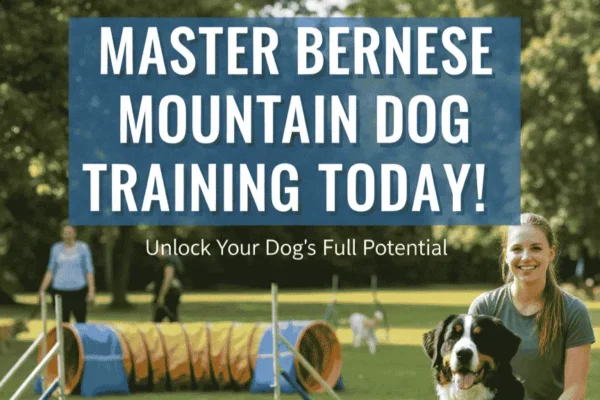 bernese mountain dog training