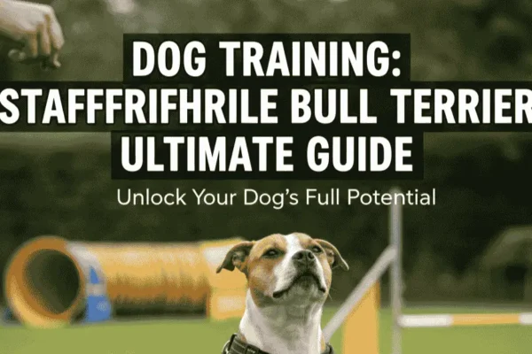 dog training staffordshire bull terrier
