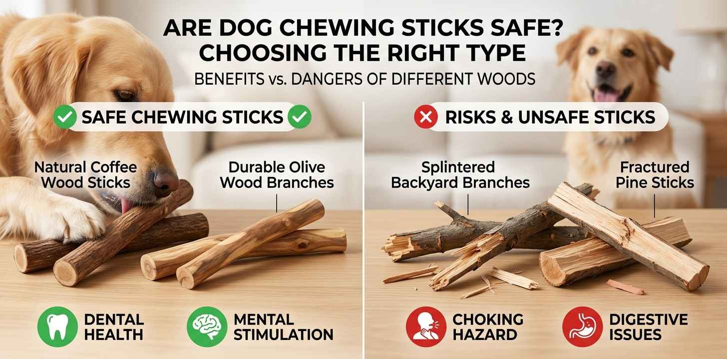 Are Dog Chewing Sticks Safe?