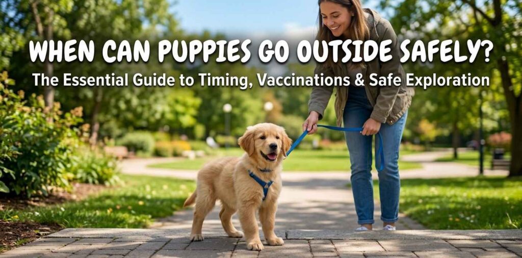 When Can Puppies Go Outside Safely?