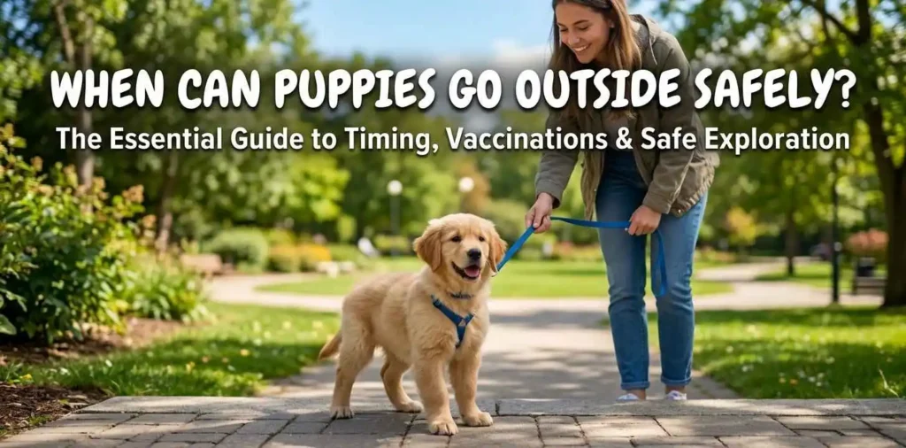 When Can Puppies Go Outside Safely?