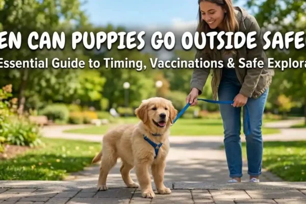 When Can Puppies Go Outside Safely?